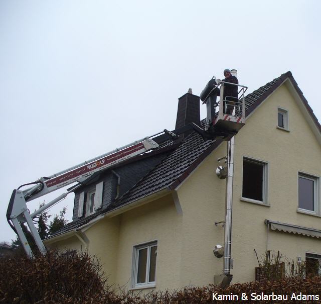 Nachträglicher Einbau eines zweiten Kaminofens
