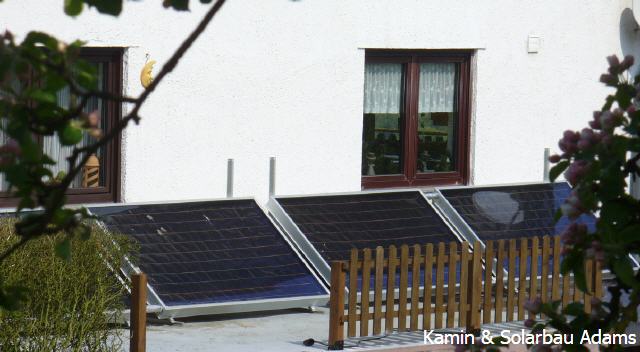 10m Wagner Solaranlage mit Heizungsunterstützung